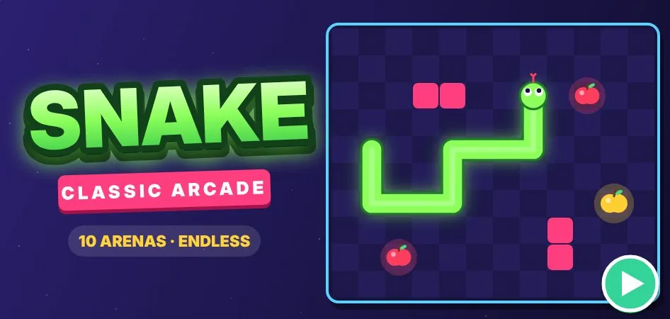 Snake: Classic Arcade — Free Online Game