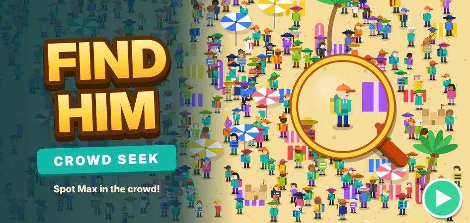 Find Him: Crowd Seek — Free Online Game