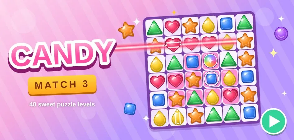 Candy Match 3 — Free Online Game