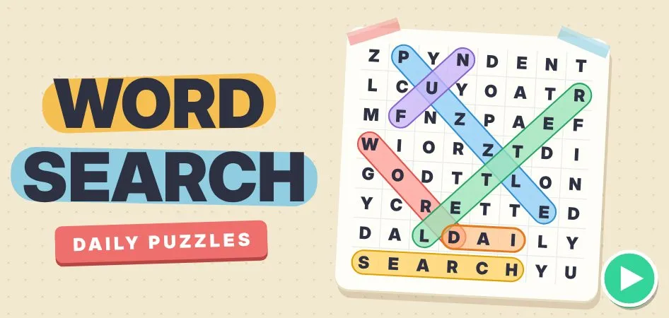 Word Search: Daily Puzzles — Free Online Game