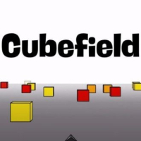 Cubefield Logo — Free Browser Game on Fuxien