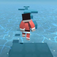 Noob Steve Parkour Logo — Free Browser Game on Fuxien