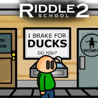 Riddle School 2 Logo — Free Browser Game on Fuxien