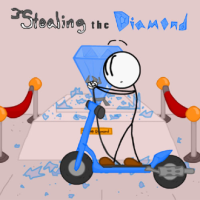 Stealing The Diamond Logo — Free Browser Game on Fuxien
