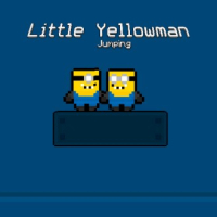 Little Yellowmen Jumping Logo — Free Browser Game on Fuxien