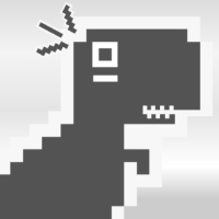 Chrome Dino Run Logo — Free Browser Game on Fuxien