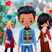 Toca Teens Cozy Couture Logo — Free Browser Game on Fuxien