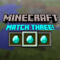 Minecraft Match Three Logo — Free Browser Game on Fuxien