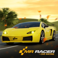 MR RACER : Car Racing Logo — Free Browser Game on Fuxien