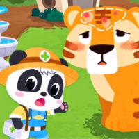 Baby Rescue Team - Help Wild Animals Logo — Free Browser Game on Fuxien
