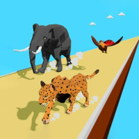 Animal Transform Race 3D Logo — Free Browser Game on Fuxien