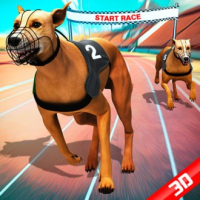 Crazy Dog Racing Fever Logo — Free Browser Game on Fuxien