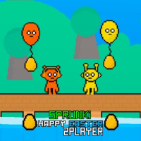 Sprunki Happy Easter 2Player Logo — Free Browser Game on Fuxien