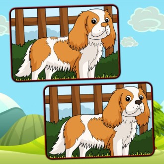 Dogs Spot The Differences — Free Online Game
