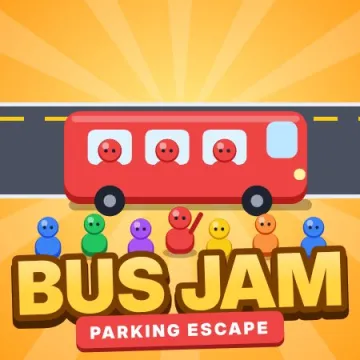 Bus Jam: Parking Escape Logo  — Free Browser Game on Fuxien