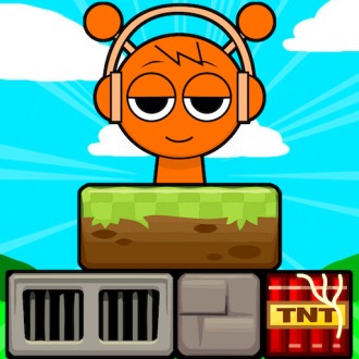 Sprunki Drop Logo — Free Browser Game on Fuxien