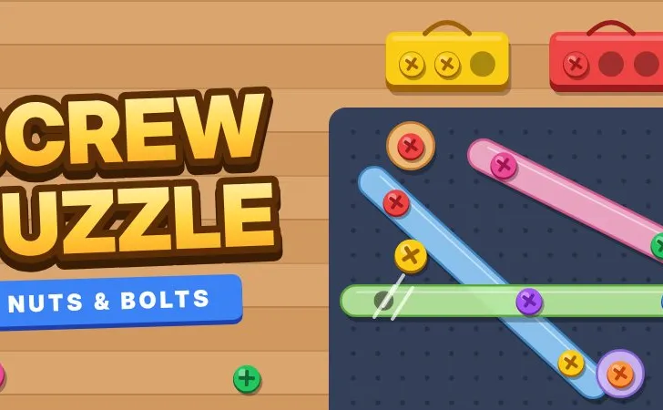 Screw Puzzle: Nuts & Bolts  — Preview Game Image