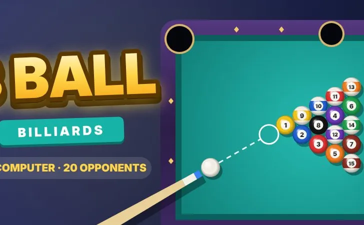8 Ball Billiards  — Preview Game Image