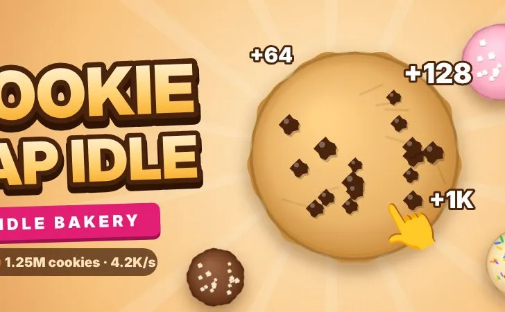 Cookie Tap Idle  — Preview Game Image